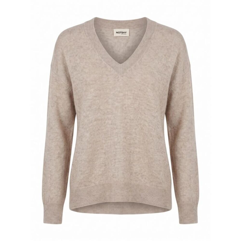 Not Shy Women `Lucien` V Neck Sweater